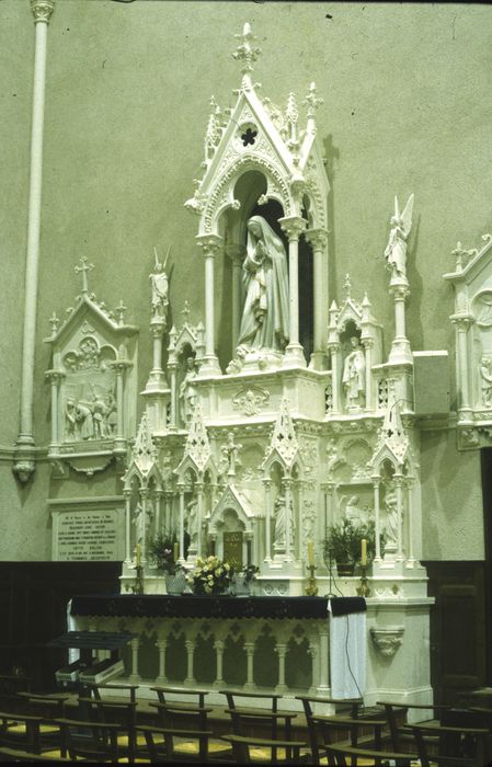 retable de l'autel de la Vierge - © Ministère de la Culture (France), Conservation des antiquités et des objets d'art d'Ille-et-Vilaine, tous droits réservés