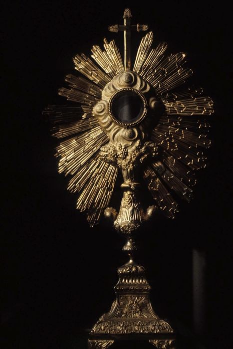 ostensoir - © Ministère de la Culture (France), Conservation des antiquités et des objets d'art d'Ille-et-Vilaine, tous droits réservés
