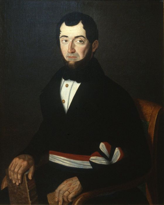 tableau : Portrait de M. Tortellier, maire de Châteaugiron