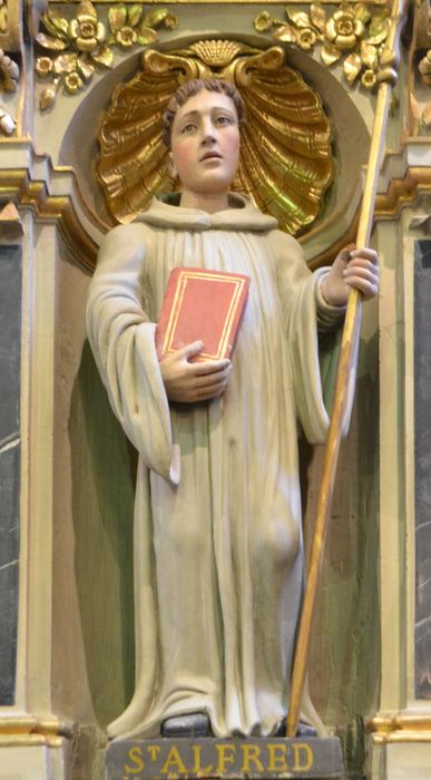 statue du maître-autel : saint Alfred