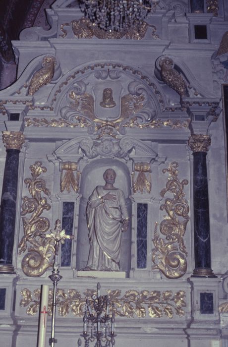 retable latéral sud n°1, vue partielle