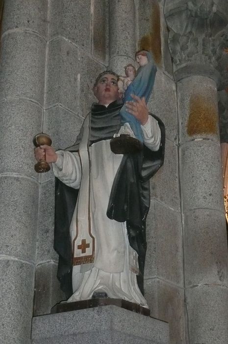 statue : Saint Hyacinthe - © Ministère de la Culture (France), Conservation des antiquités et des objets d'art d'Ille-et-Vilaine, tous droits réservés