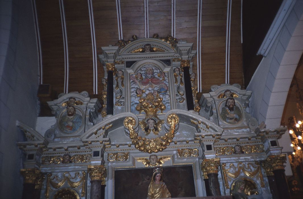 retable, vue partielle