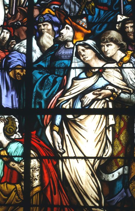 verrière : Crucifixion, détail