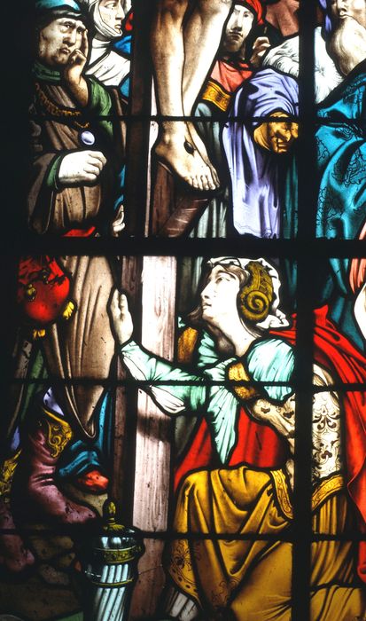 verrière : Crucifixion, détail