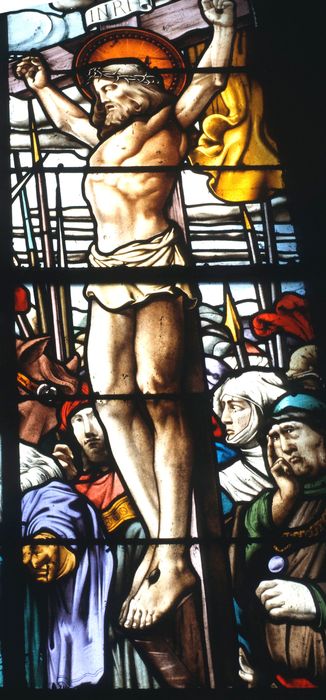 verrière : Crucifixion, détail