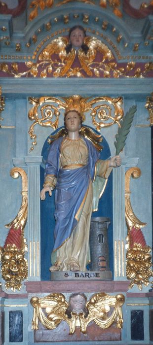 statue : Saint Barbe