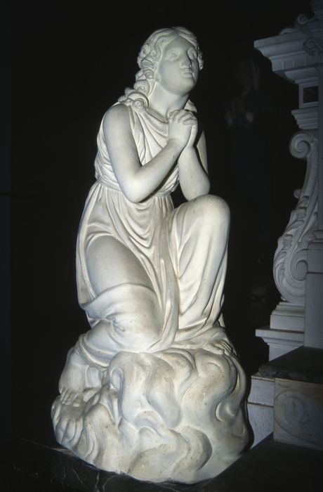 statue : Ange adorateur - © Ministère de la Culture (France), Conservation des antiquités et des objets d'art d'Ille-et-Vilaine, tous droits réservés