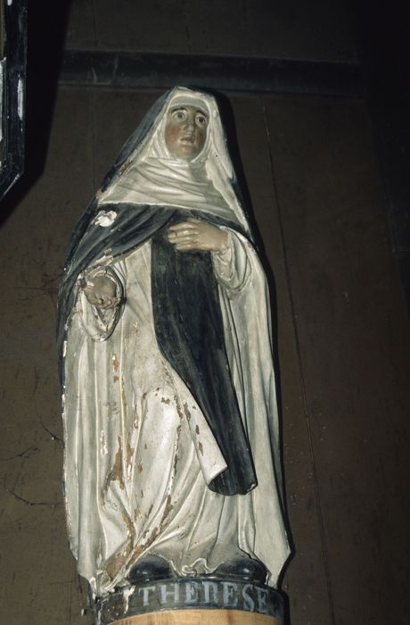 statue : Sainte Thérèse - © Ministère de la Culture (France), Conservation des antiquités et des objets d'art d'Ille-et-Vilaine, tous droits réservés