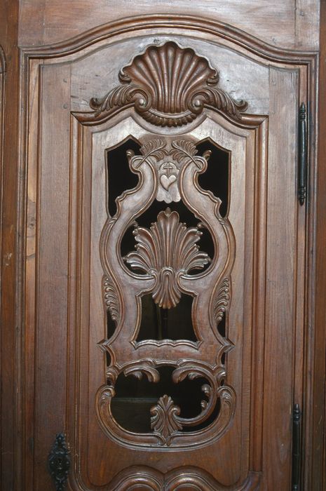 confessionnal, détail - © Ministère de la Culture (France), Conservation des antiquités et des objets d’art d’Ille-et-Vilaine - Tous droits réservés