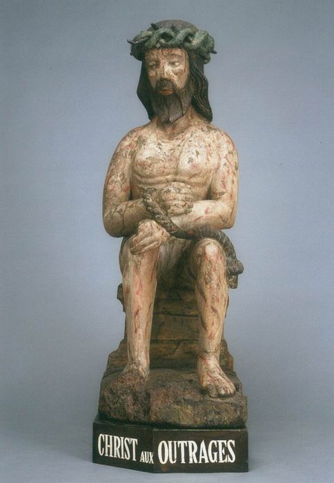 statue : Christ aux liens - © Ministère de la Culture (France), Conservation des antiquités et des objets d’art d’Ille-et-Vilaine - Tous droits réservés