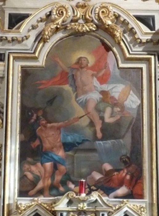tableau du maître-autel : Résurrection (la)
