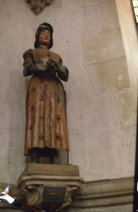 statue : Sainte Jeanne d'Arc - © Ministère de la Culture (France), Conservation des antiquités et des objets d'art d'Ille-et-Vilaine, tous droits réservés