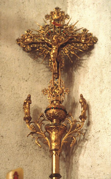 croix de procession - © Ministère de la Culture (France), Conservation des antiquités et des objets d'art d'Ille-et-Vilaine, tous droits réservés