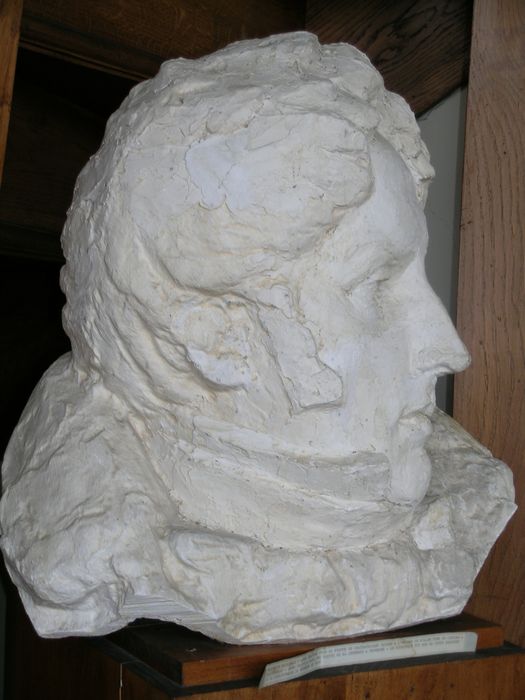 maquette du buste de Chateaubriand - © Ministère de la Culture (France), Conservation des antiquités et des objets d’art d’Ille-et-Vilaine - Tous droits réservés