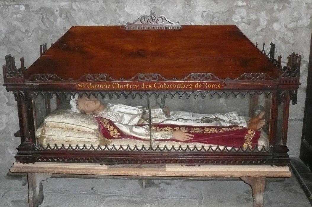 Statue : Sainte Viviane, martyre des Catacombes de Rome