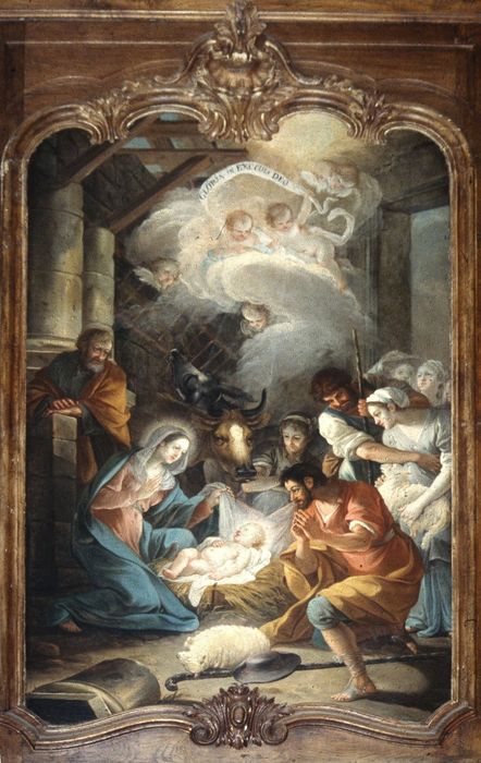 tableau : Adoration des bergers