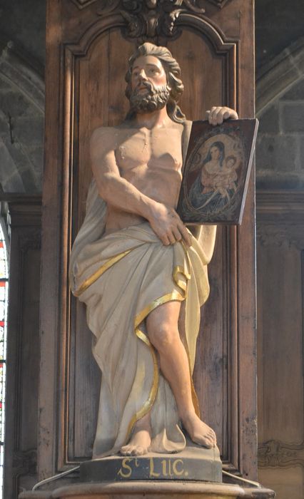 statue : Saint Luc