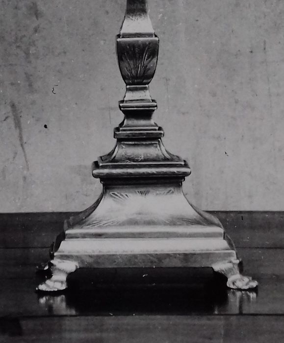 ostensoir, détail
