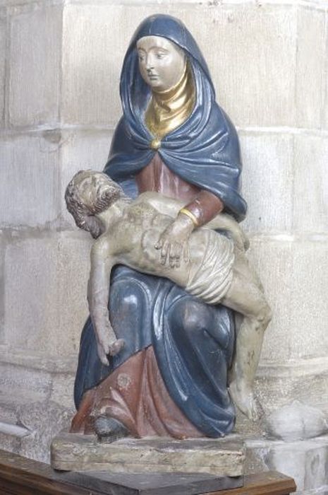 groupe sculpté : Vierge de Pitié