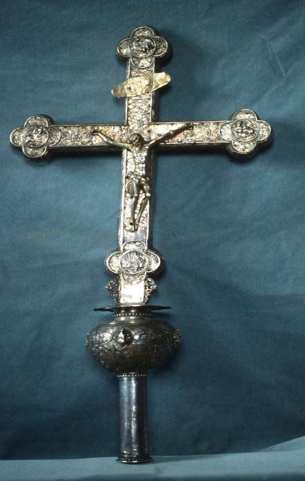 croix de procession - © Ministère de la Culture (France), Conservation des antiquités et des objets d'art d'Ille-et-Vilaine, tous droits réservés