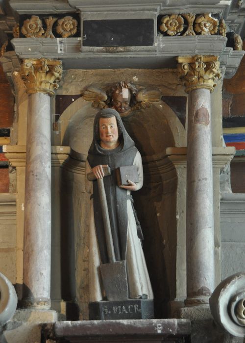 statue : saint Fiacre