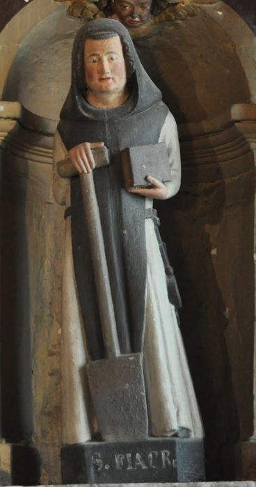 statue : saint Fiacre