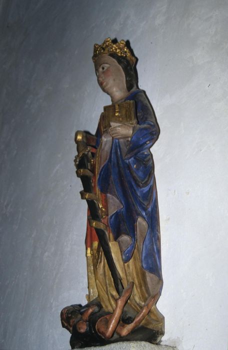 statue : Sainte-Catherine d’Alexandrie