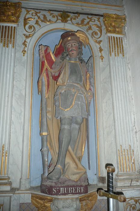 statue : Saint Hubert