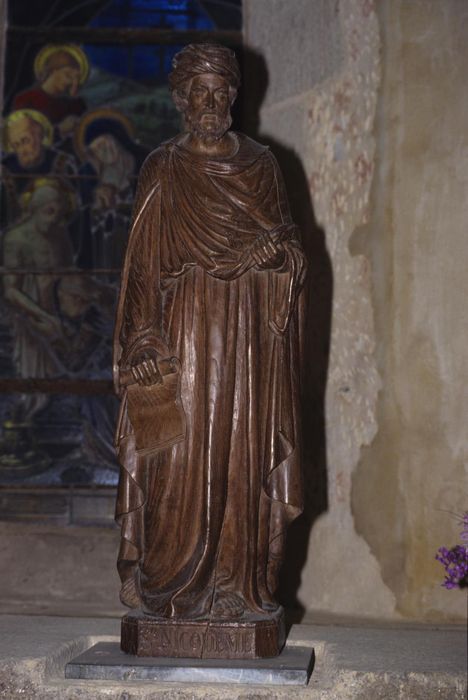 statue : Saint Nicodème - © Ministère de la Culture (France), Conservation des antiquités et des objets d'art d'Ille-et-Vilaine, tous droits réservés