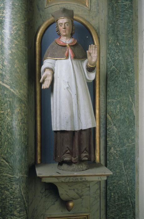 statue : Saint Yves - © Ministère de la Culture (France), Conservation des antiquités et des objets d’art d’Ille-et-Vilaine - Tous droits réservés