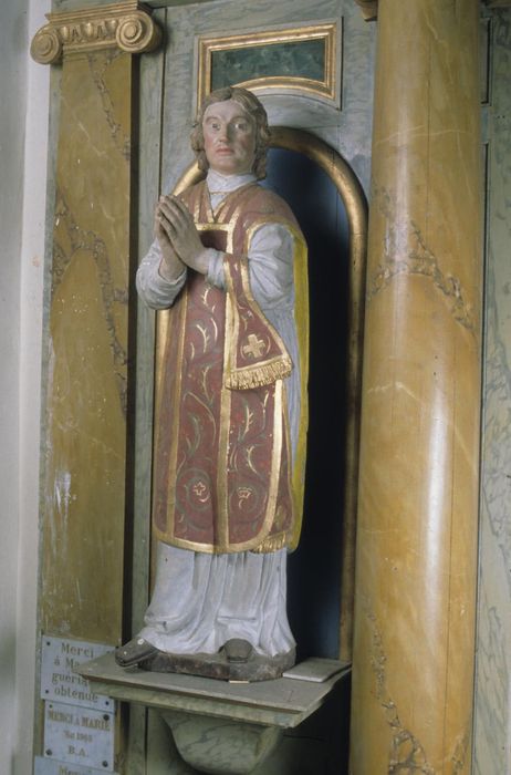 statue : Saint Mathurin - © Ministère de la Culture (France), Conservation des antiquités et des objets d’art d’Ille-et-Vilaine - Tous droits réservés