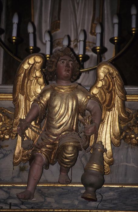 retable du maître-autel, détail