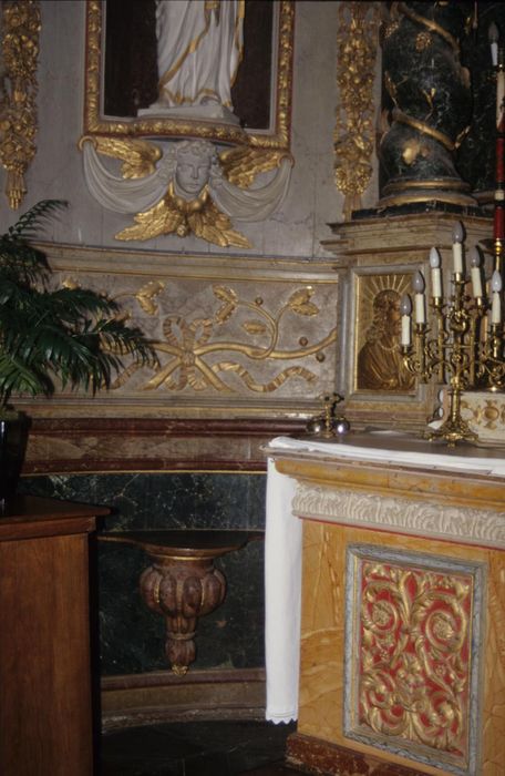 retable du maître-autel, détail