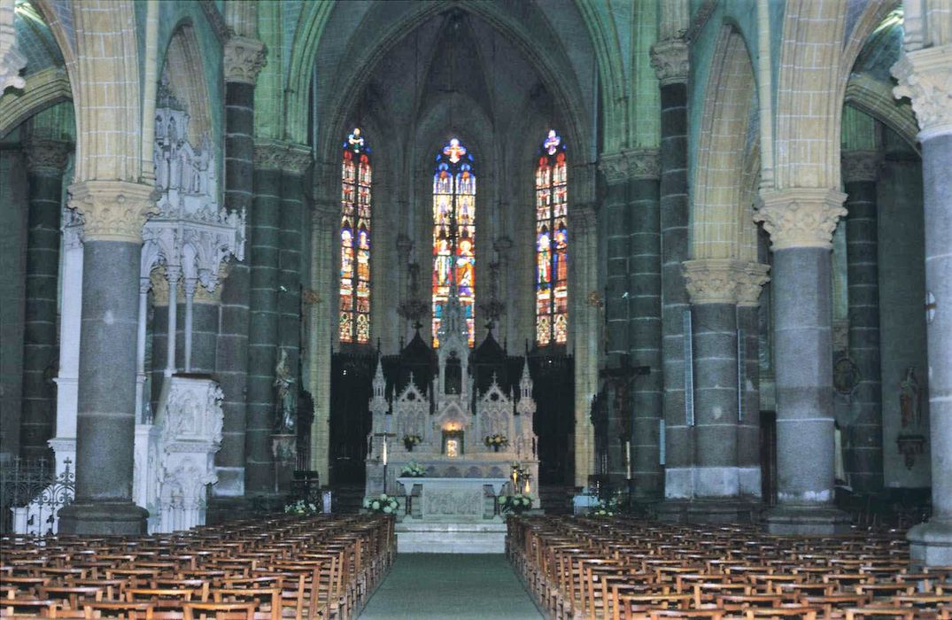 autel (maître-autel), retable, chaire à prêcher - © Ministère de la Culture (France), Conservation des antiquités et des objets d’art d’Ille-et-Vilaine - Tous droits réservés