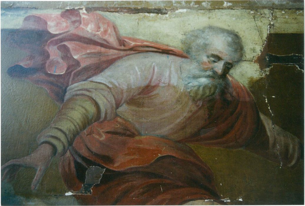 tableau : Mort de saint Joseph (la), détail