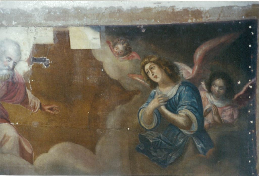 tableau : Mort de saint Joseph (la), détail