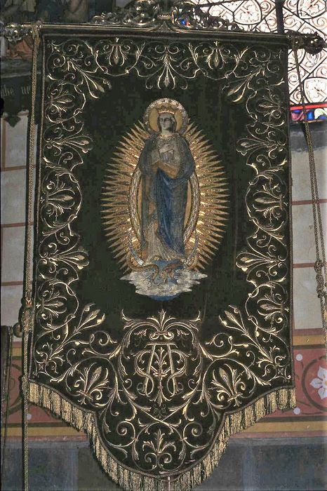 bannière n°3 : Vierge de l'Apocalypse - © Ministère de la Culture (France), Conservation des antiquités et des objets d'art d'Ille-et-Vilaine, tous droits réservés