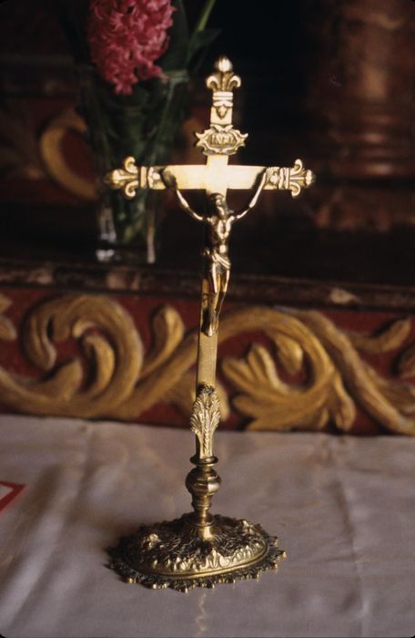 croix d'autel - © Ministère de la Culture (France), Conservation des antiquités et des objets d'art d'Ille-et-Vilaine, tous droits réservés