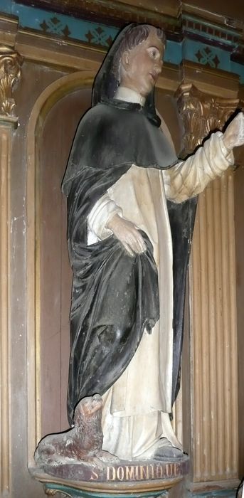statue :  Saint Dominique