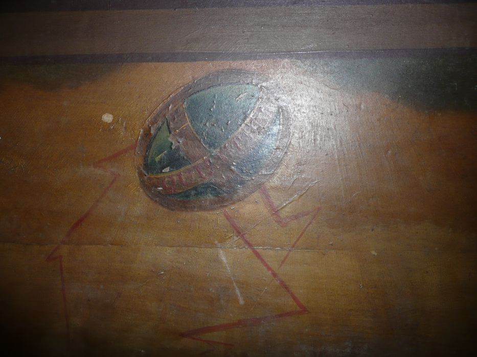 retable, panneau peint, détail