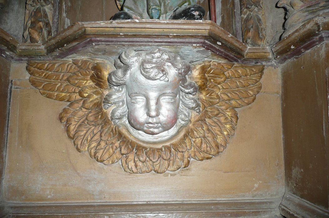 retable, détail