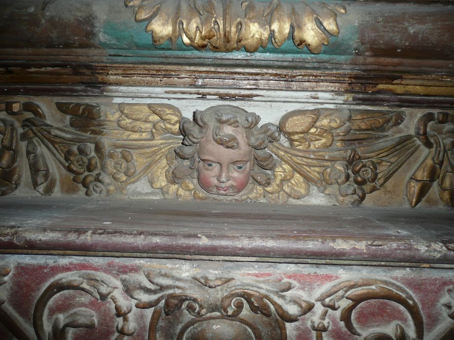 retable, détail