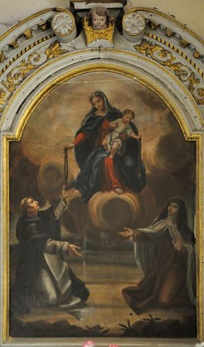 tableau : Donation du Rosaire (la)