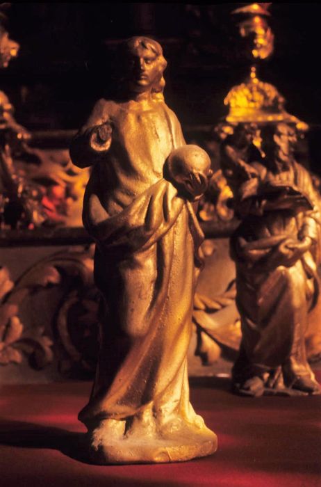 tabernacle du maître-autel, détail d'une statuette : Le Christ