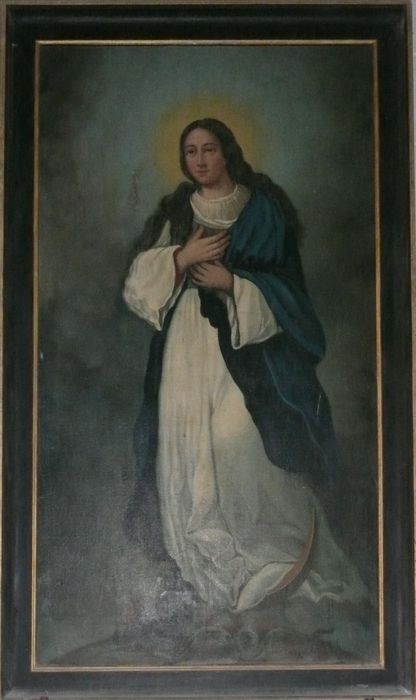 tableau : Immaculée Conception (l') - © Ministère de la Culture (France), Conservation des antiquités et des objets d'art d'Ille-et-Vilaine, tous droits réservés