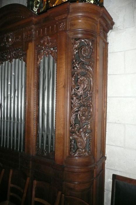 orgue de chœur, vue partielle