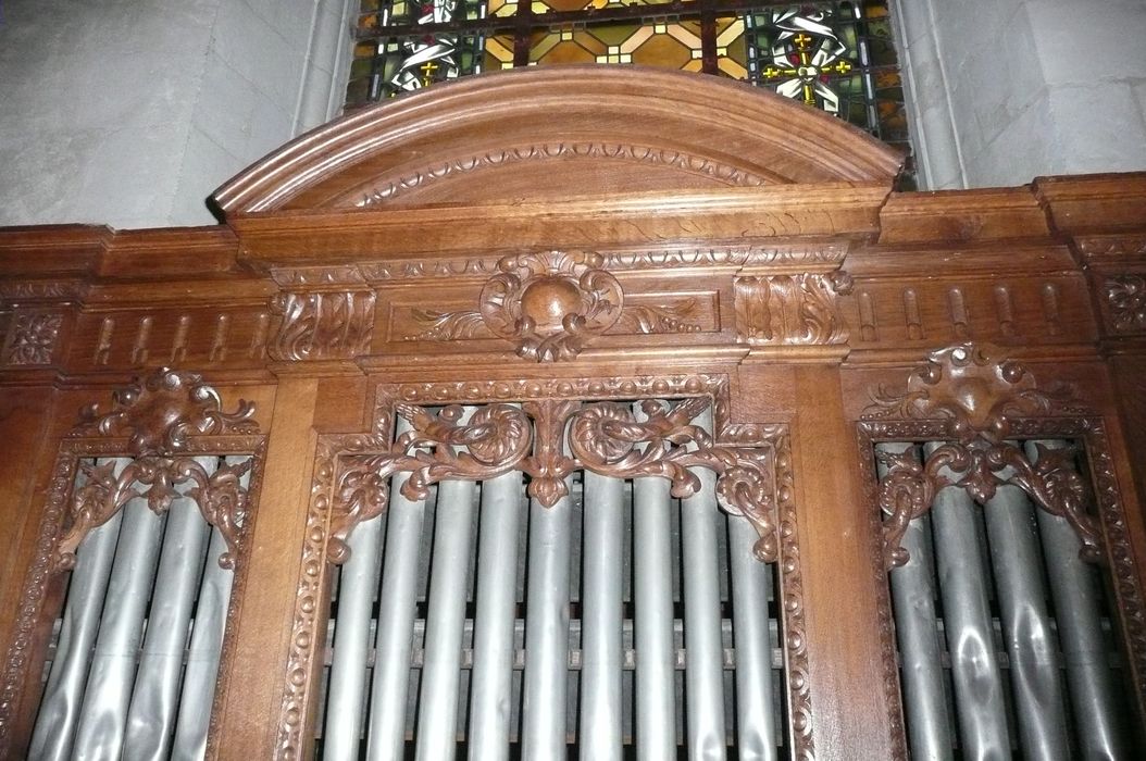 orgue de chœur, vue partielle