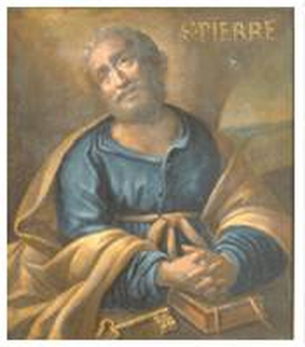 tableau : Saint Pierre - © Ministère de la Culture (France), Conservation des antiquités et des objets d'art d'Ille-et-Vilaine, tous droits réservés