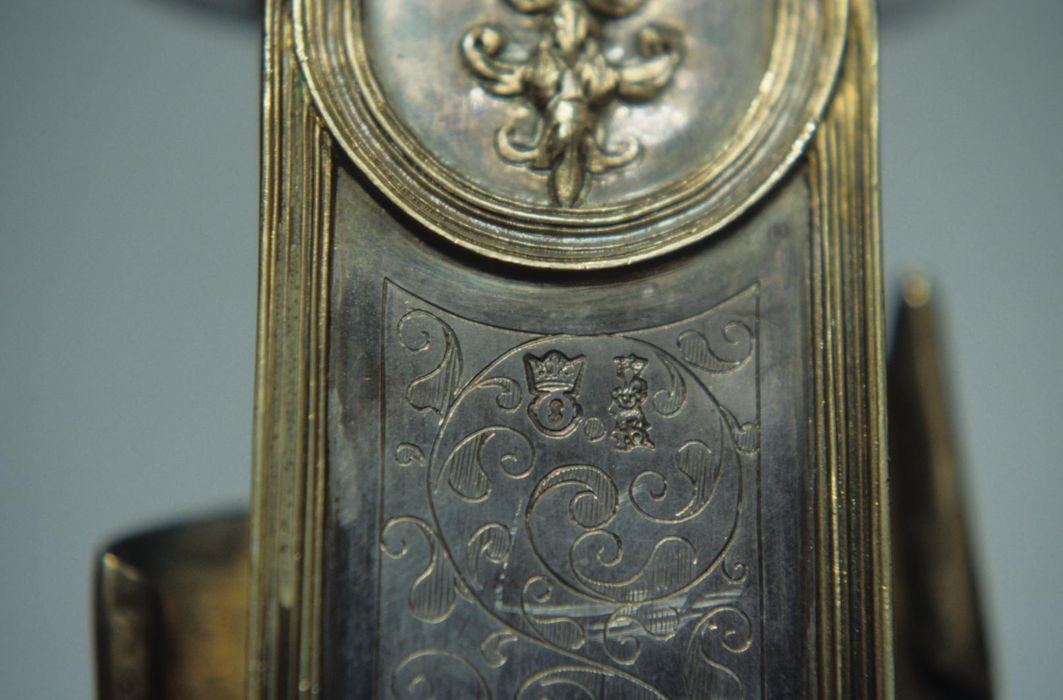croix de procession, détail